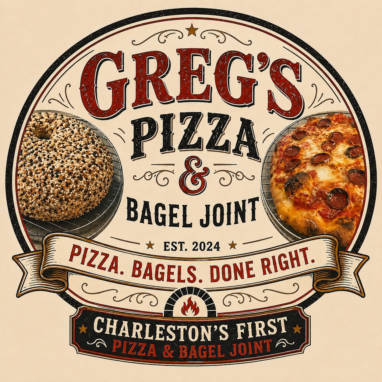 Greg’s Pizza & Bagel Joint logo